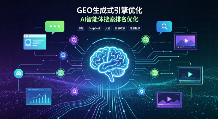 定兴县GEO 浪潮来袭：生成式引擎优化崛起，创作者争抢豆包、DeepSeek、元宝智能体流量入口